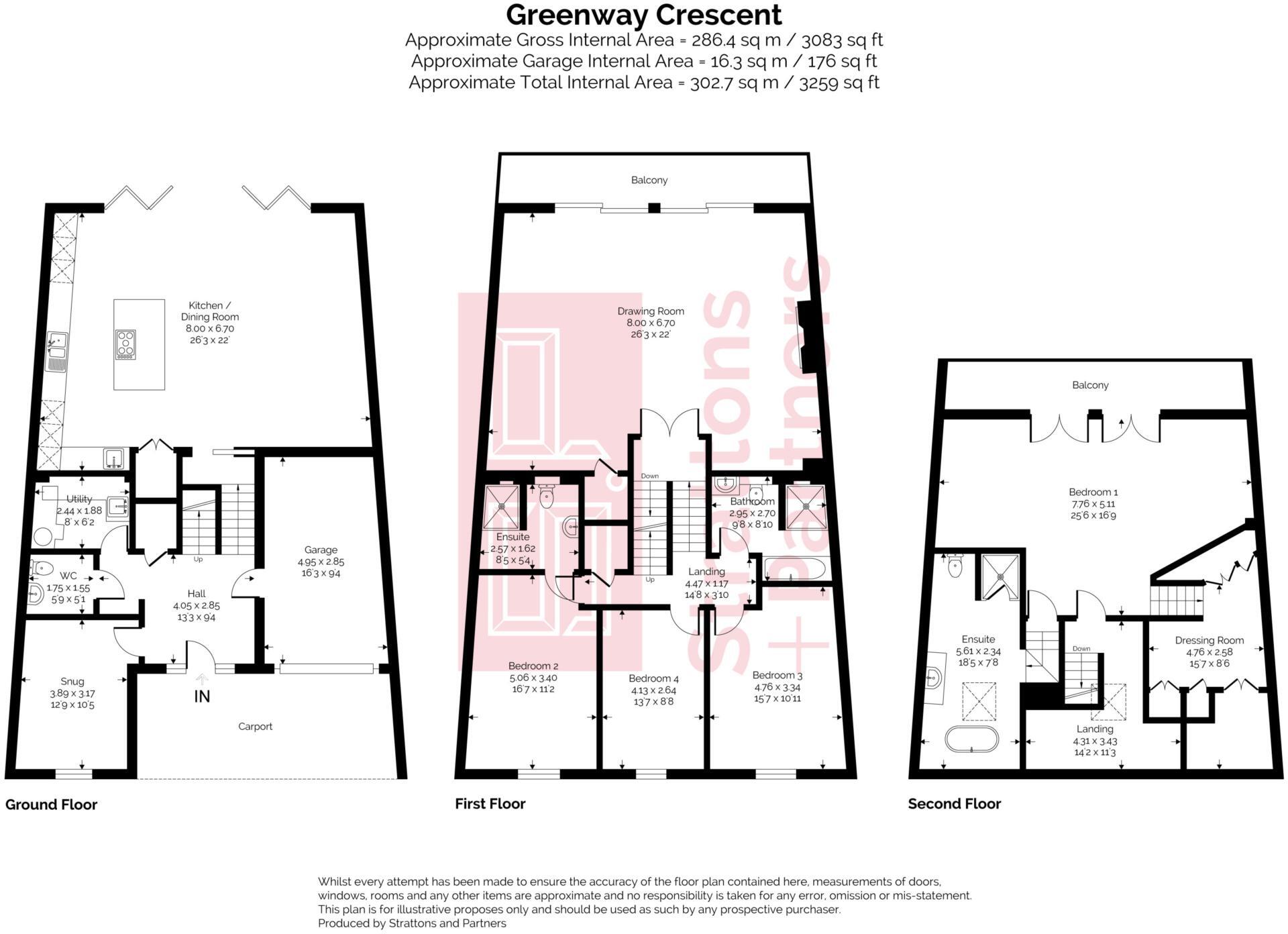 Greenway Crescent, Bath floorplan