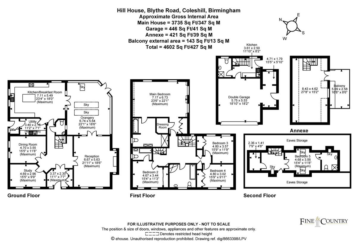 Blythe Road, Coleshill, North Warwickshire B46 1AH floorplan