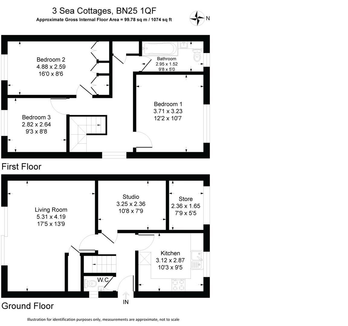 Steyne Road, Seaford floorplan