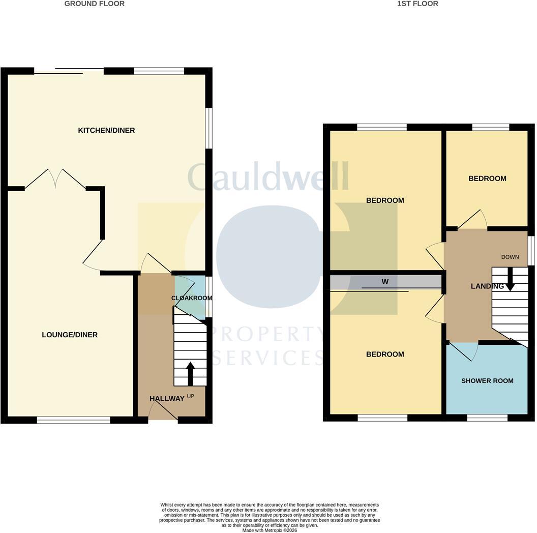 Calder Vale, Bletchley, Milton Keynes floorplan
