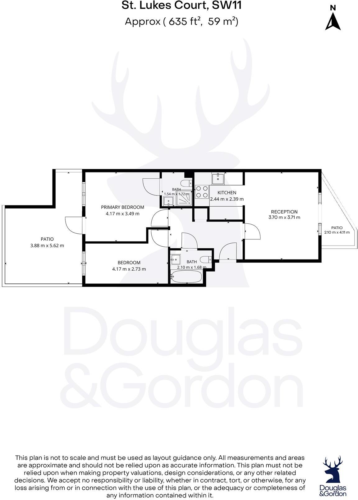 Falcon Road, SW11 floorplan
