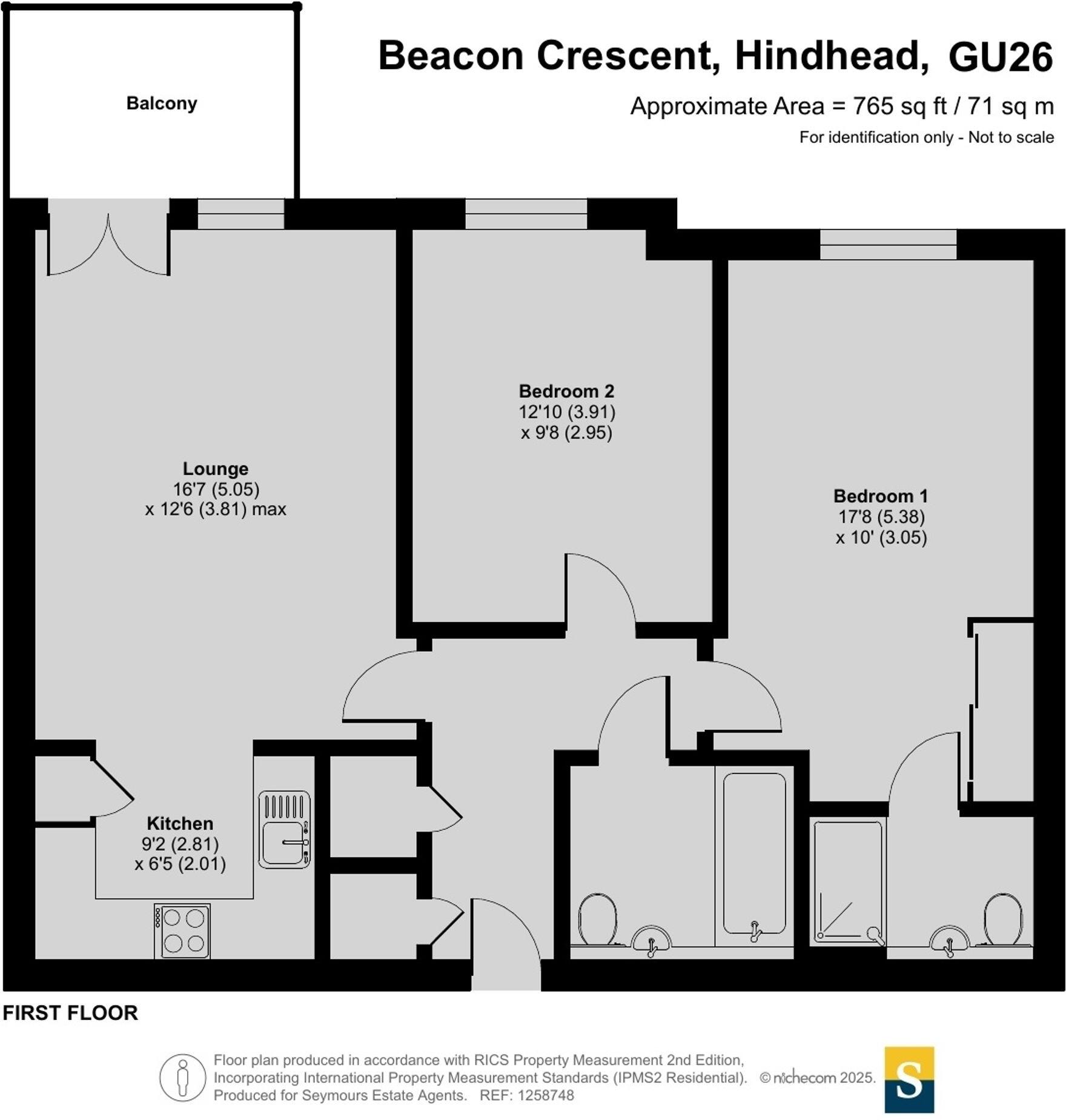 Beacon Crescent, Hindhead, GU26 floorplan