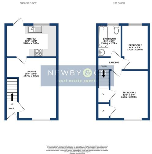 Primrose Way, Kirby Muxloe, Leicester floorplan