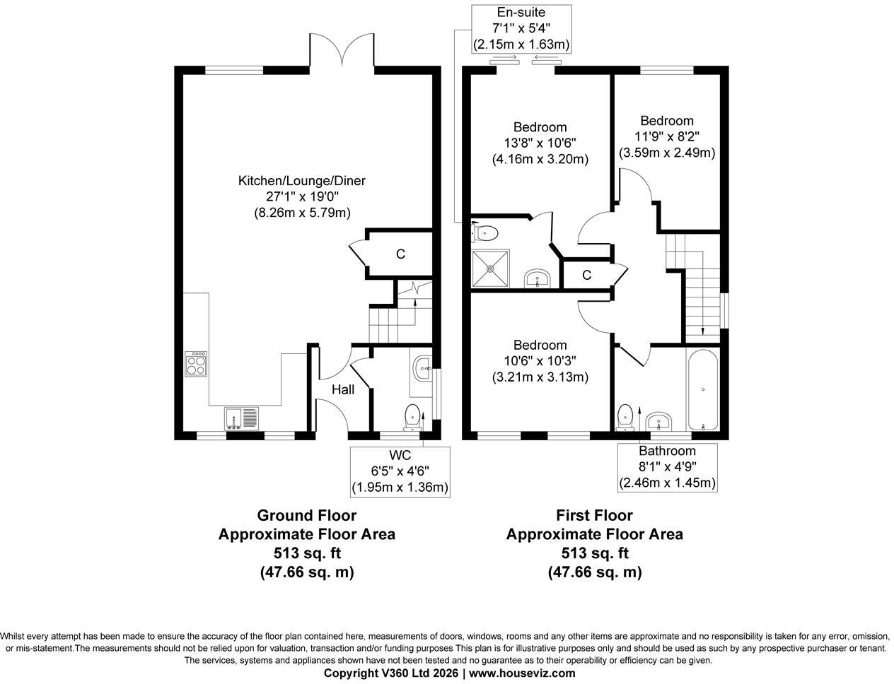 The Avenue, Bentley, Doncaster floorplan