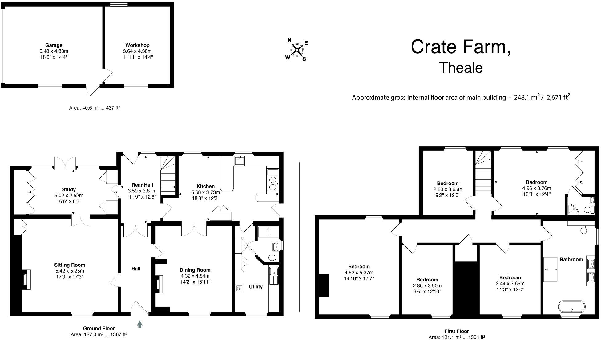 Theale, between Wedmore and Wells floorplan