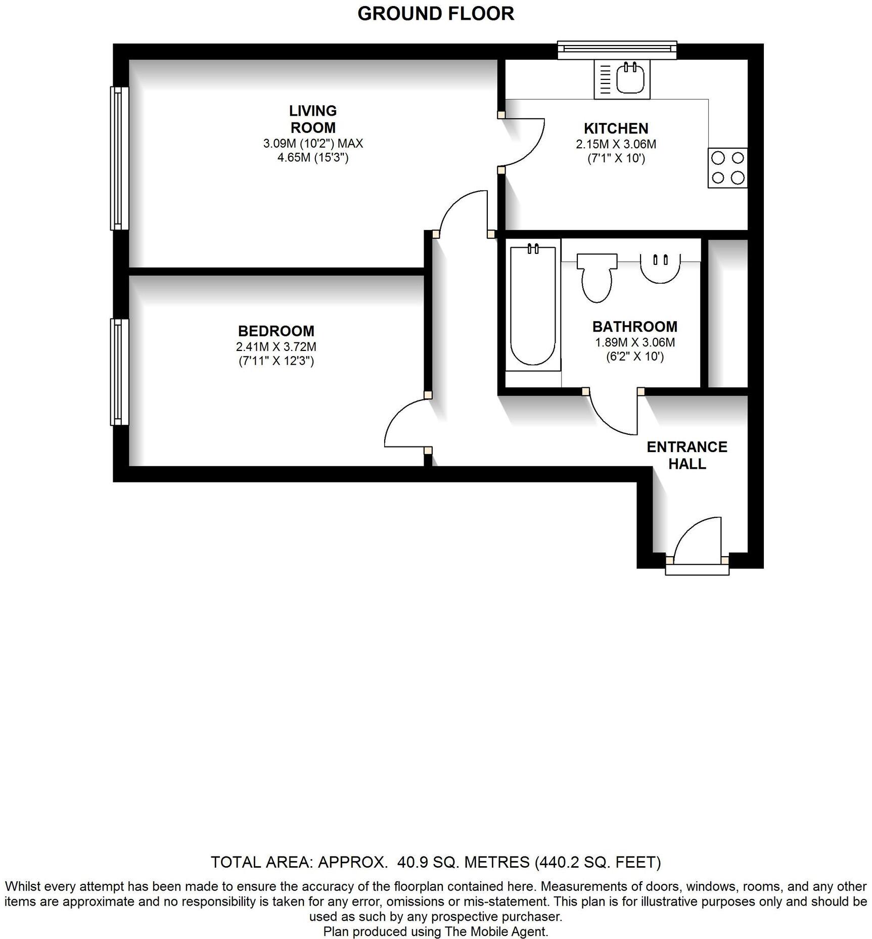 14 Welford House 23 Lansdowne Road floorplan