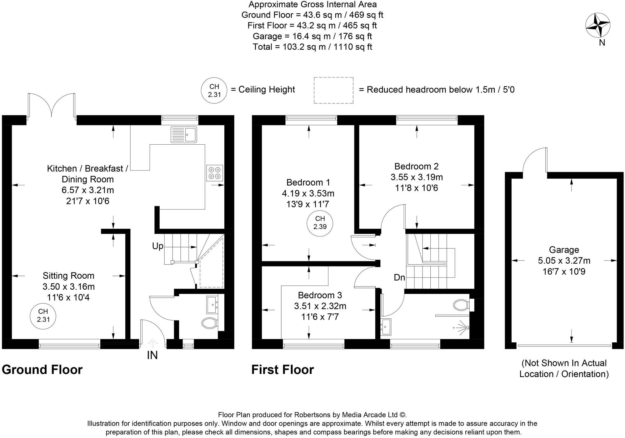 Oakwood, Flackwell Heath, HP10 floorplan