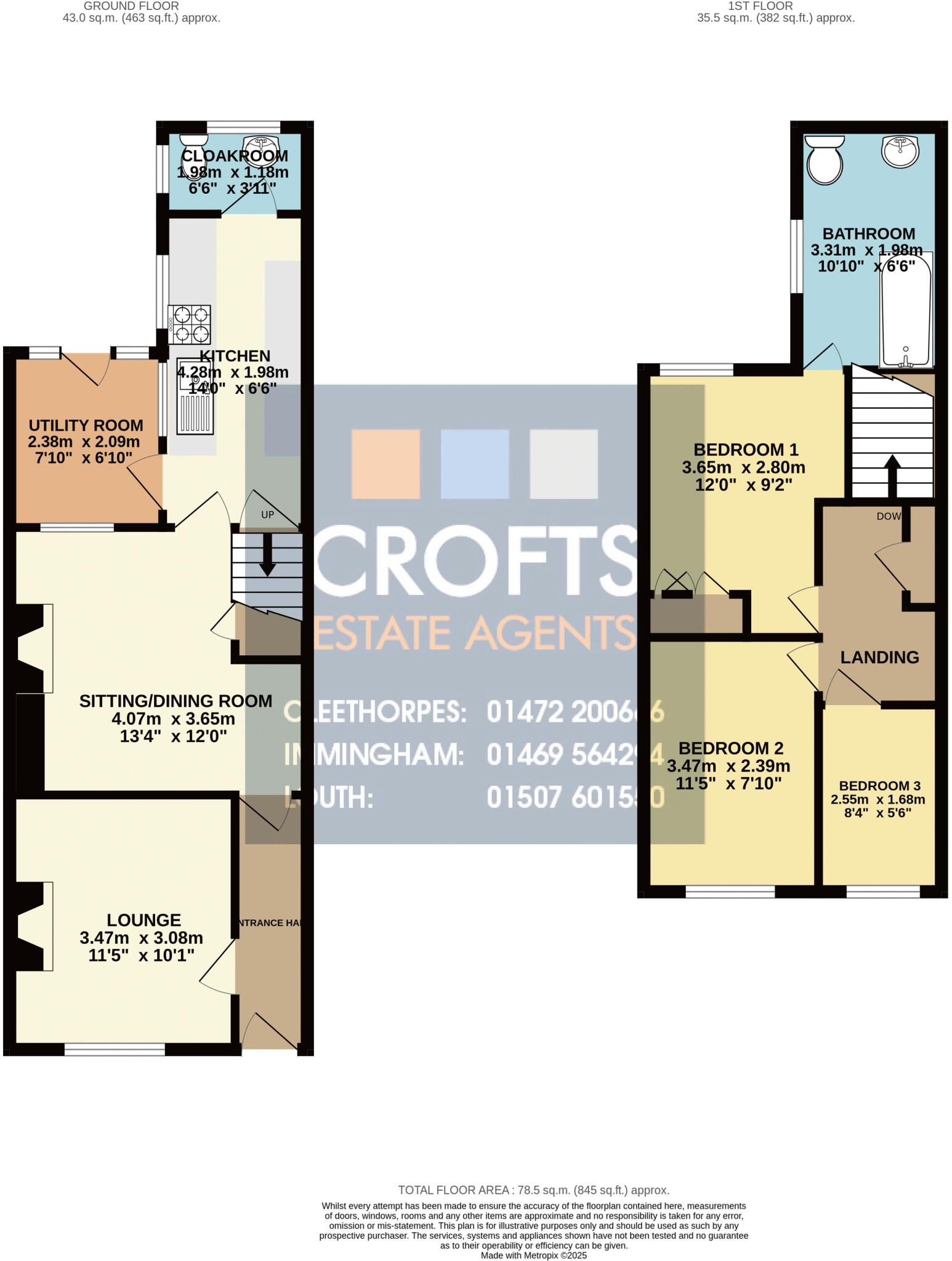 Church Street, Louth floorplan