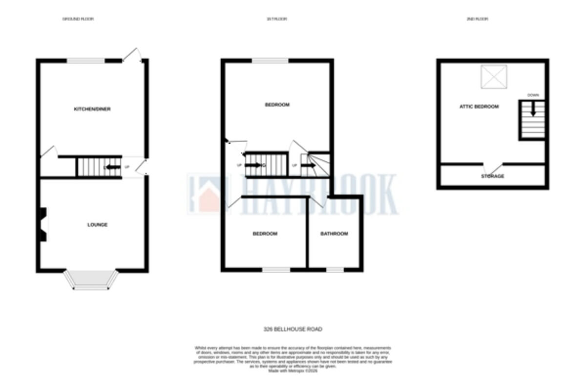 Bellhouse Road, Sheffield floorplan