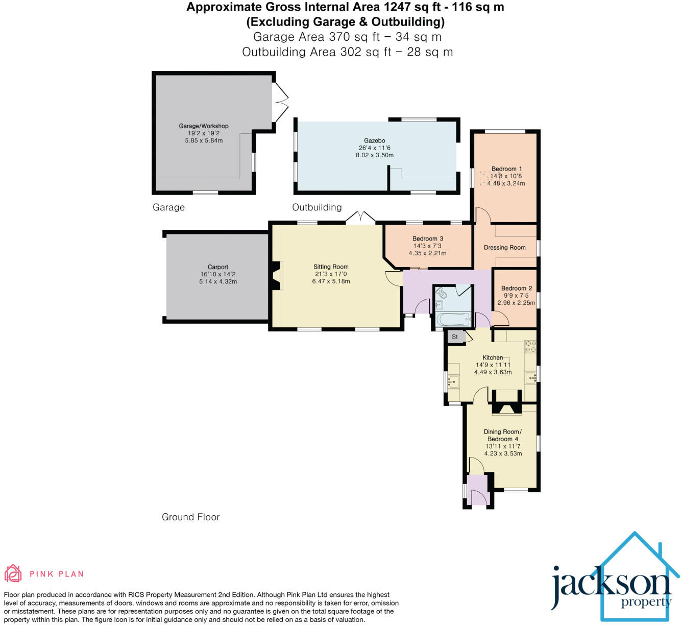 The Crossing, Kenchester, Hereford, Herefordshire floorplan