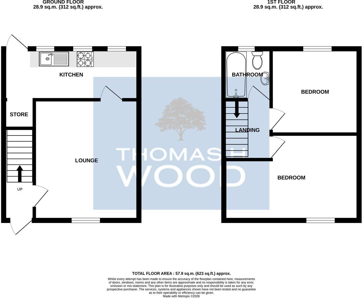 Snowden Road, Ely, Cardiff floorplan