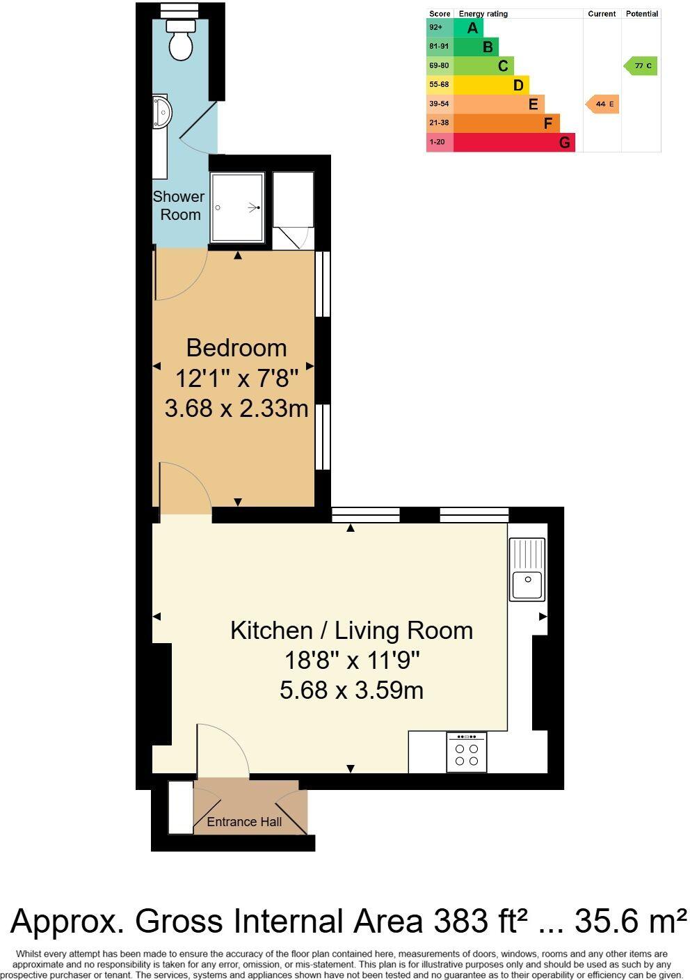 Upper Grosvenor Road, Tunbridge Wells floorplan