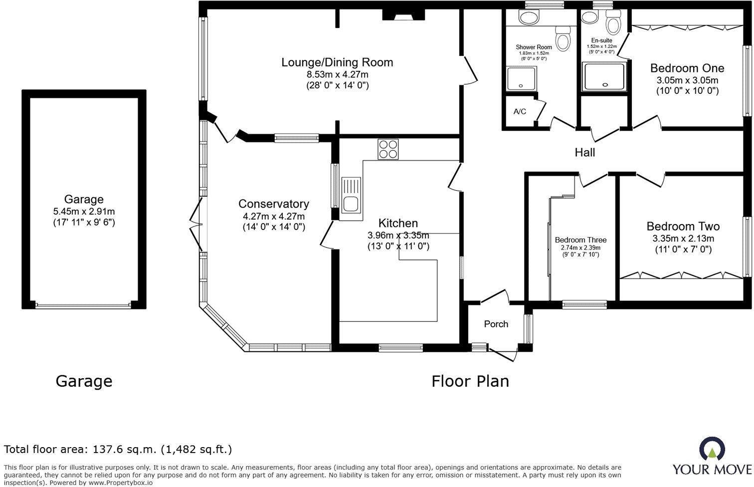 Parkdale, Ibstock, Leicestershire, LE67 floorplan