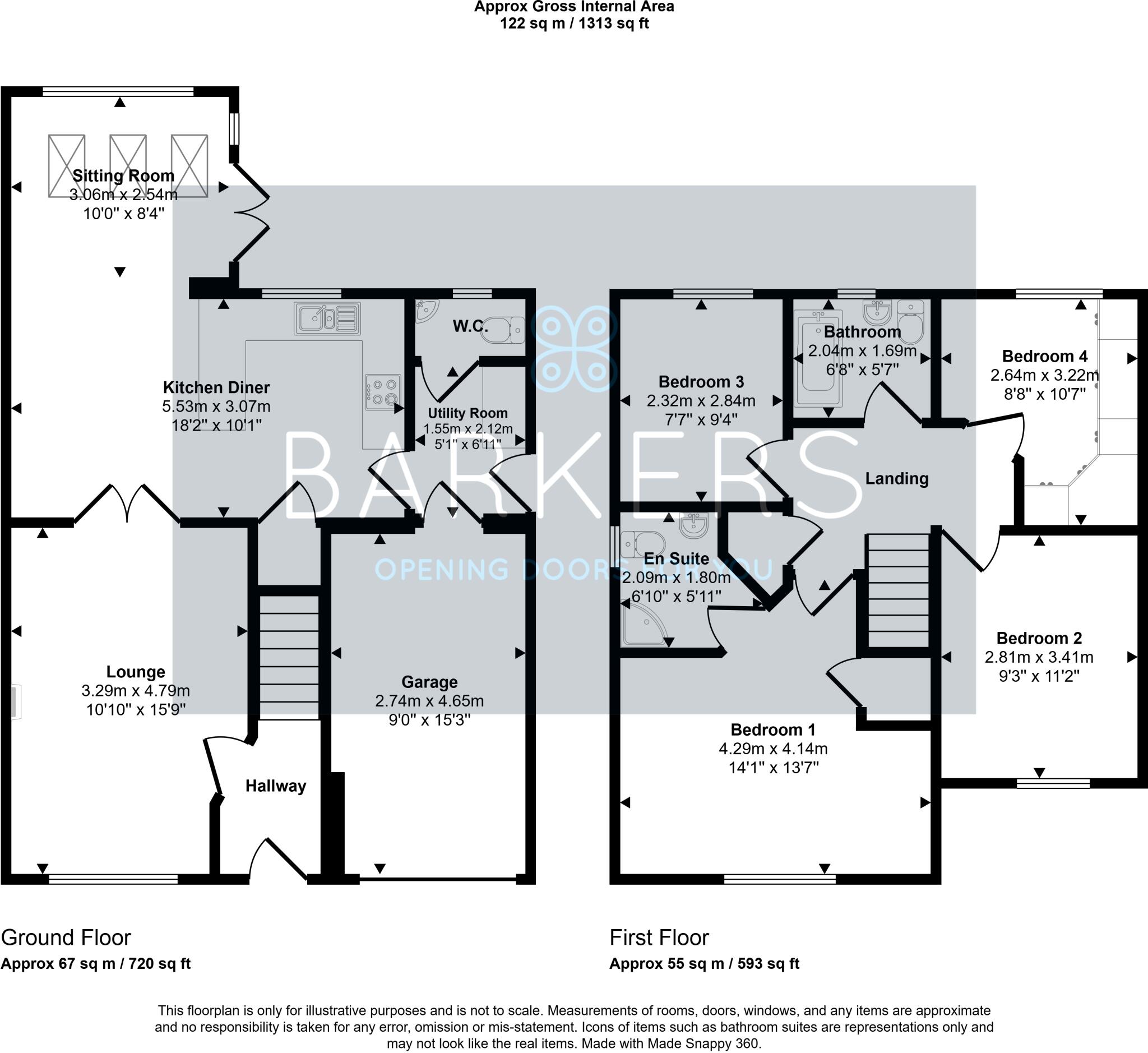 Howley Close, Gomersal floorplan