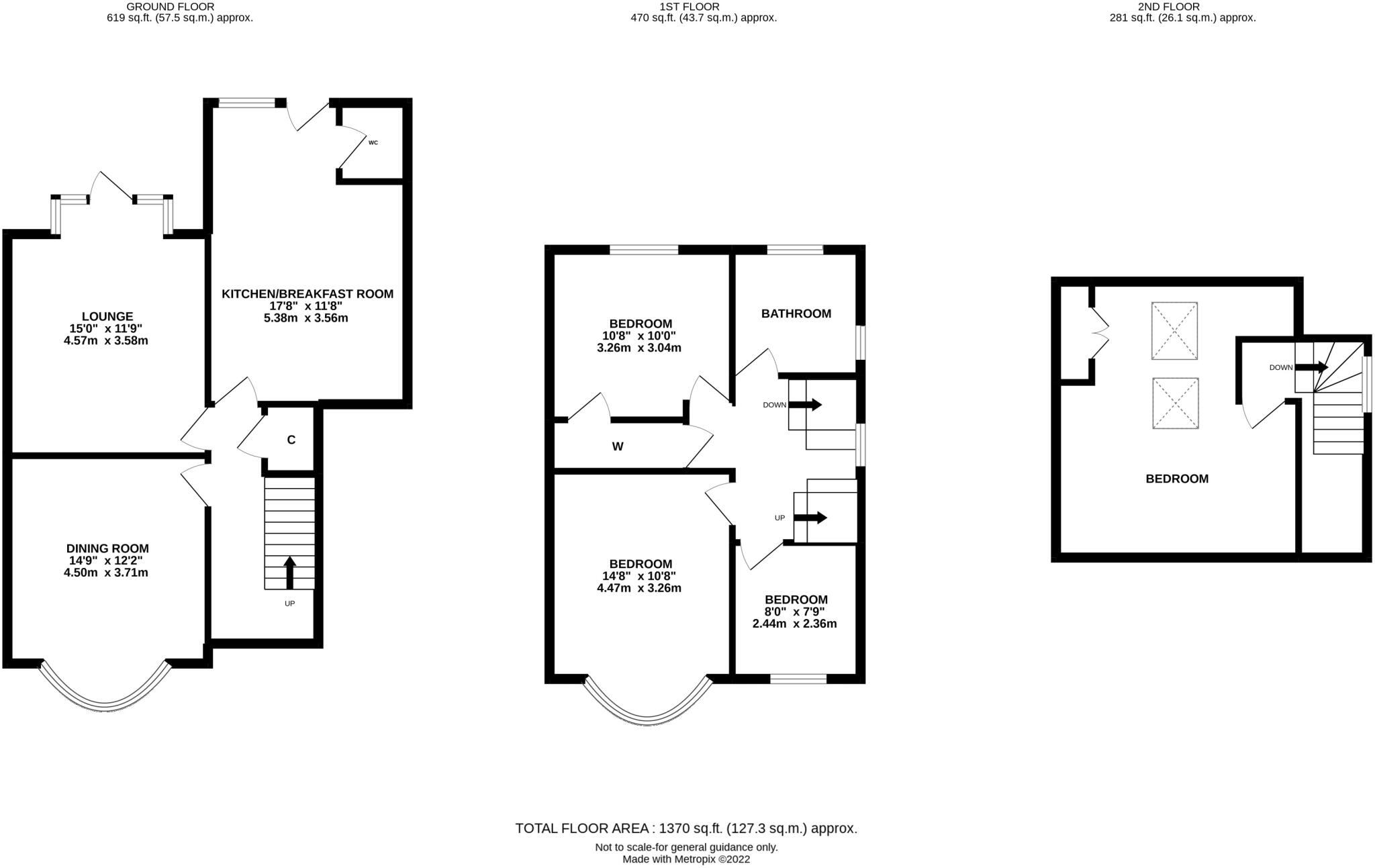 Danesmoor Crescent, Darlington, DL3 floorplan