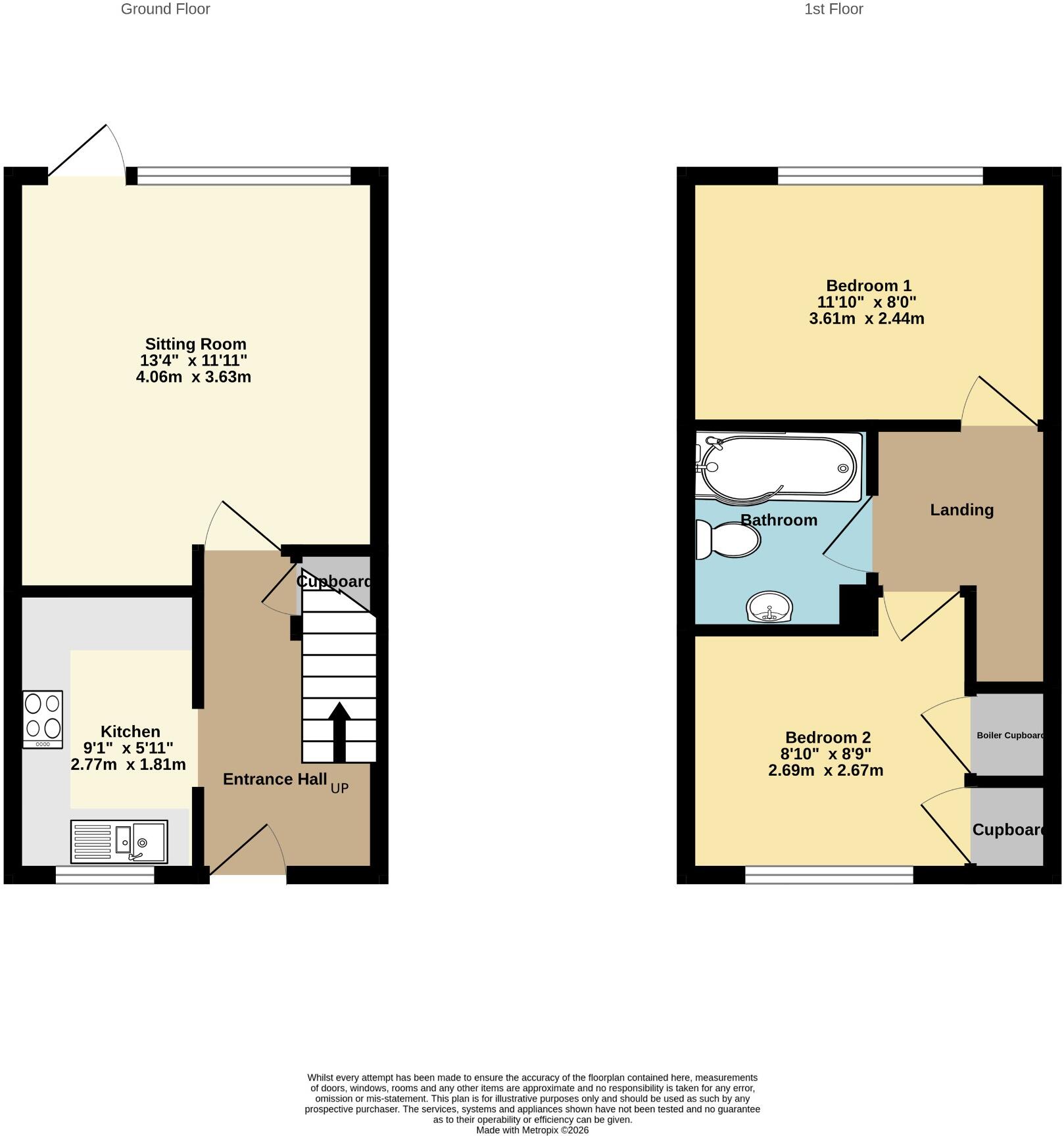 Chandler's Ford, Eastleigh floorplan