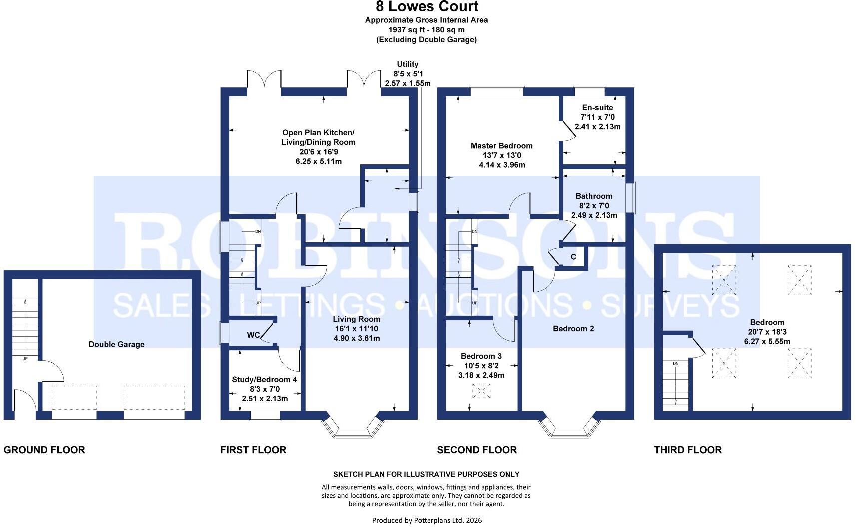 Lowes Court, The Downs, Durham floorplan