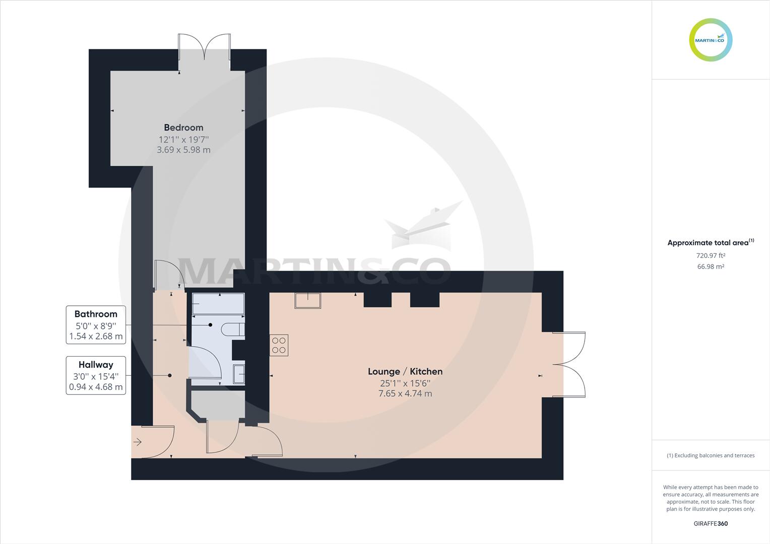 Queens Hotel Apartments, Front Street, Pontefract, WF8 floorplan
