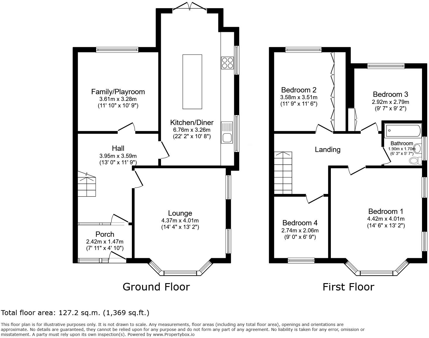Bessborough Road, Prenton, CH43 floorplan