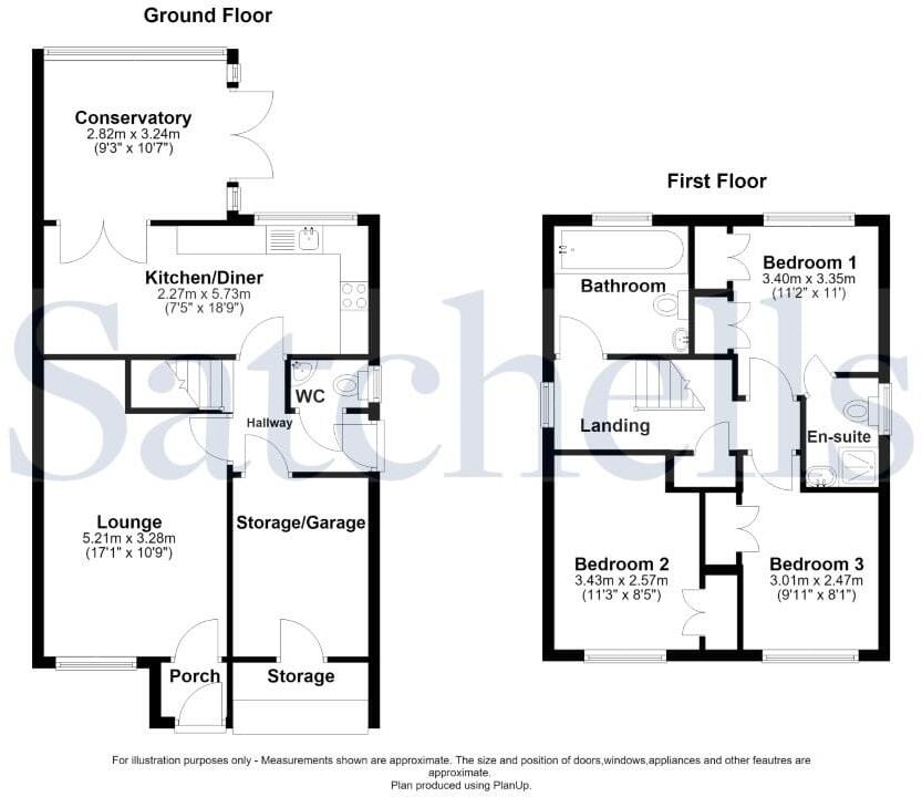 Lilac Grove, Biggleswade, SG18 floorplan
