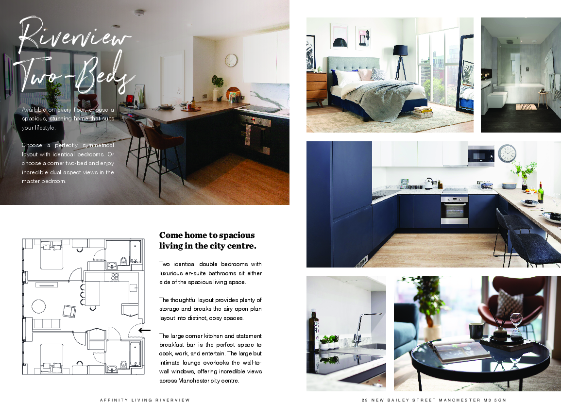 Affinity Living, Manchester, New Bailey Street, Manchester floorplan