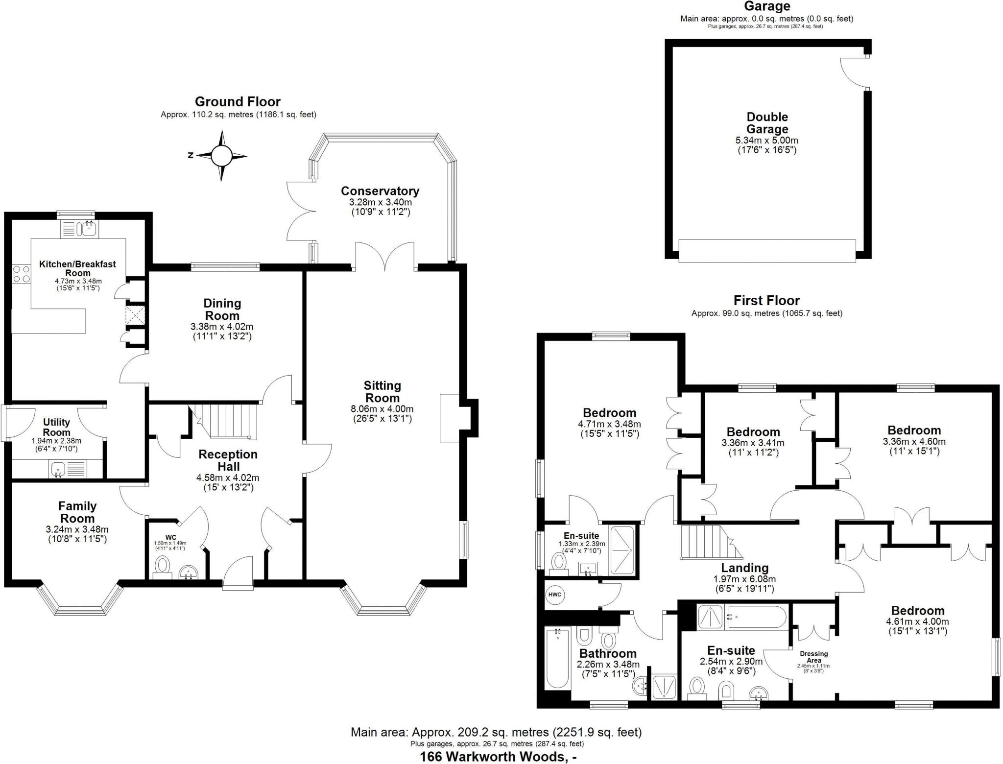 Warkworth Woods, Great Park, Gosforth, Newcastle Upon Tyne floorplan