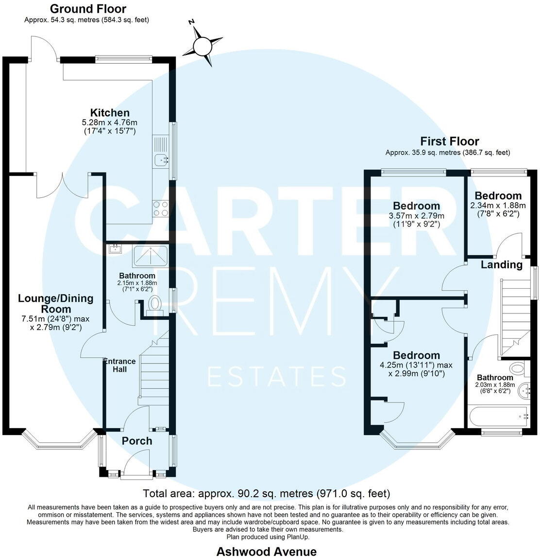 Ashwood Avenue, Rainham, RM13 floorplan