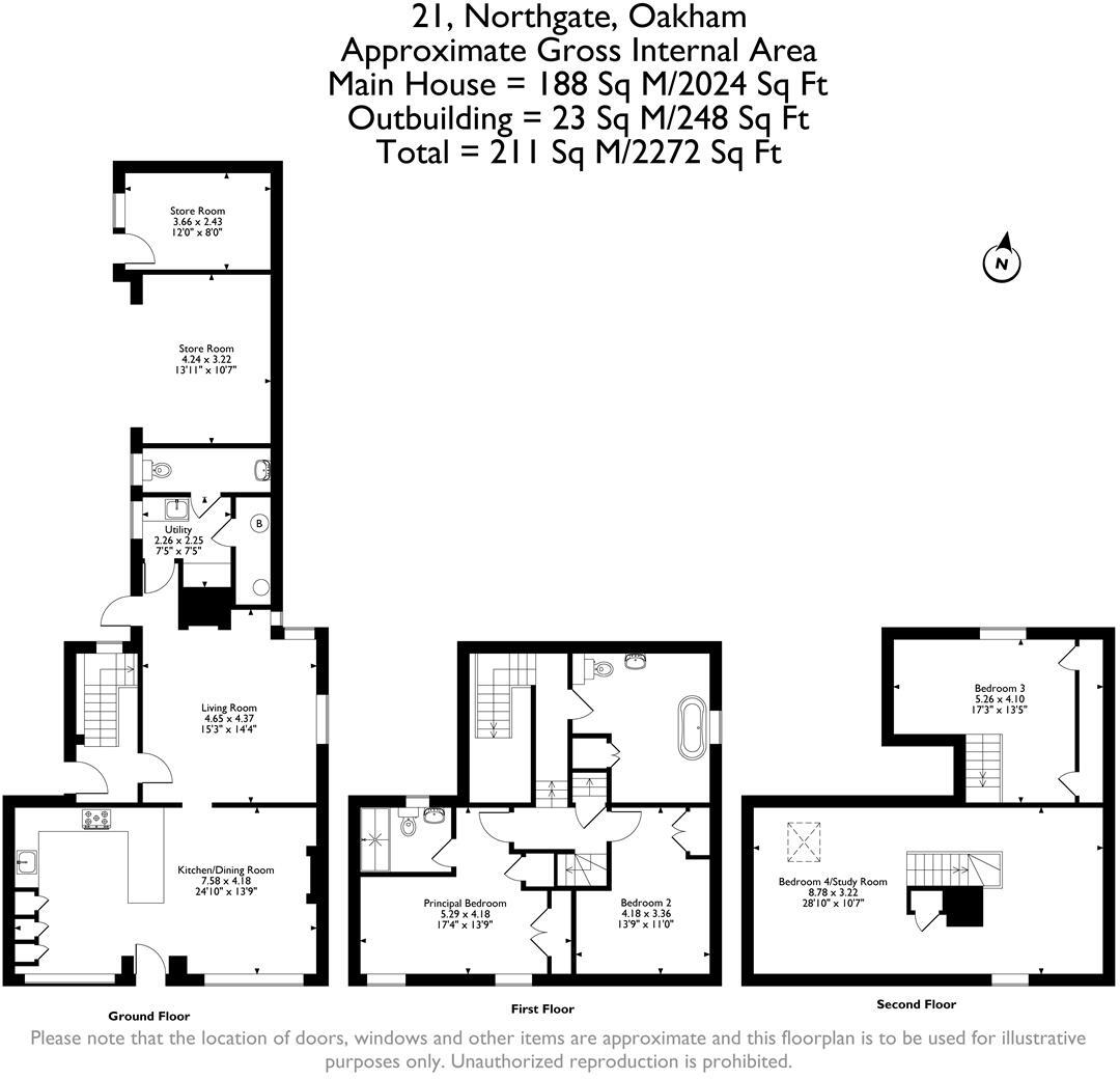 Northgate, Oakham, Rutland floorplan