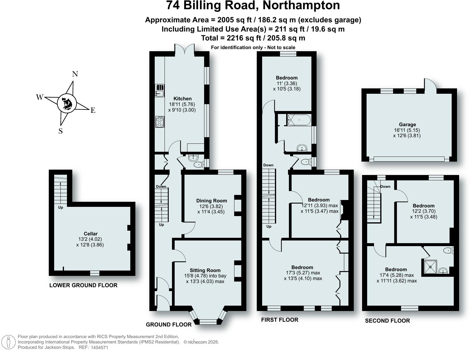 Billing Road, Northampton, Northamptonshire, NN1 floorplan