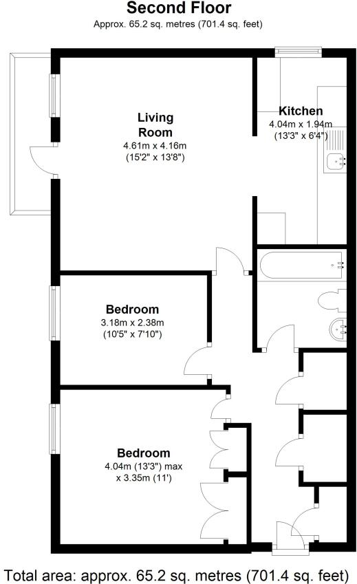 Ventnor Road, Sutton, Surrey, SM2 floorplan