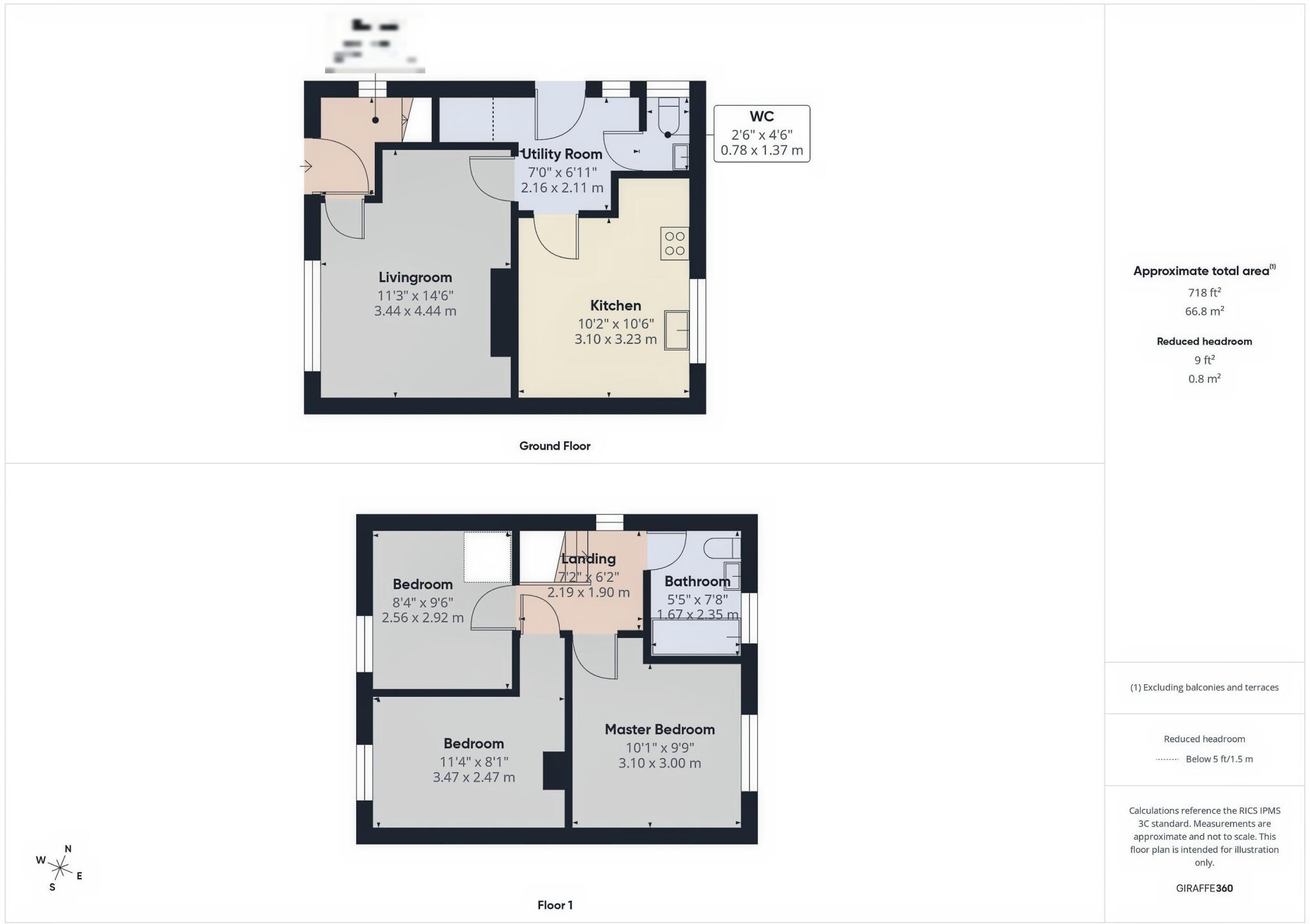 Dawlish Drive, Bentilee, Stoke On Trent floorplan