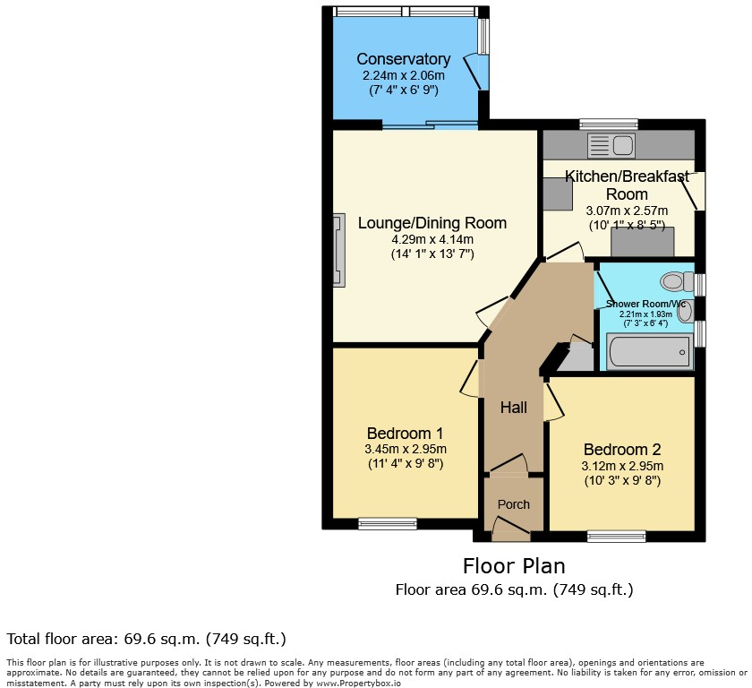 Kenilworth Drive, Gillingham, Kent, ME8 floorplan