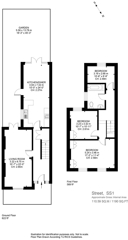 Broughton Road, London, SW6 floorplan