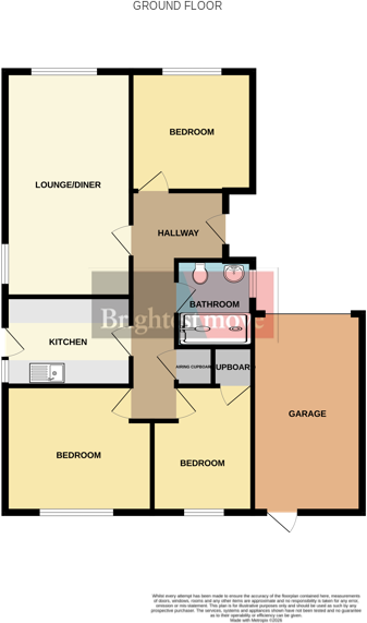 Myrtle Tree Crescent, Kewstoke floorplan