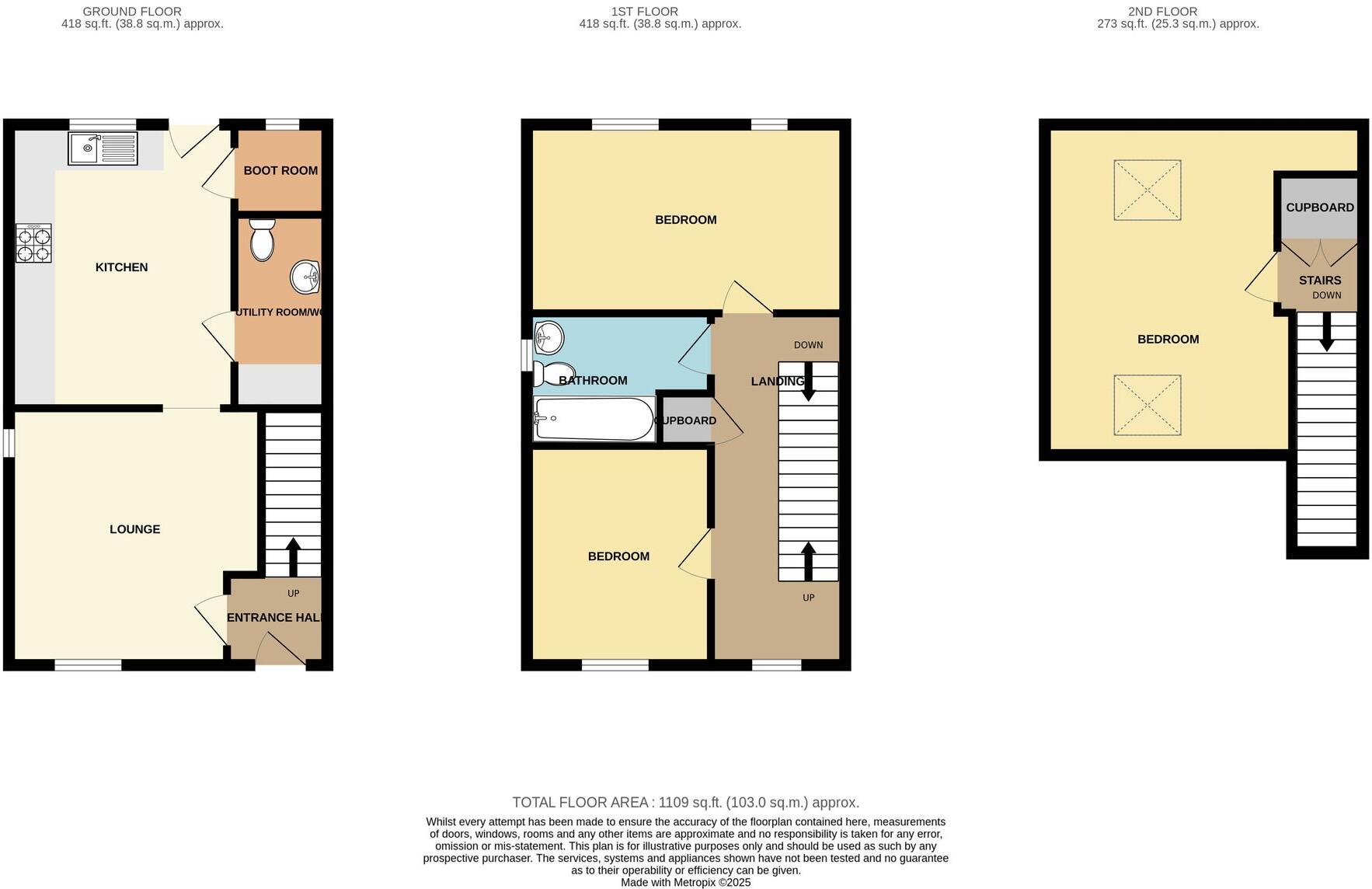 Pear Tree Way, Wellington, TA21 floorplan