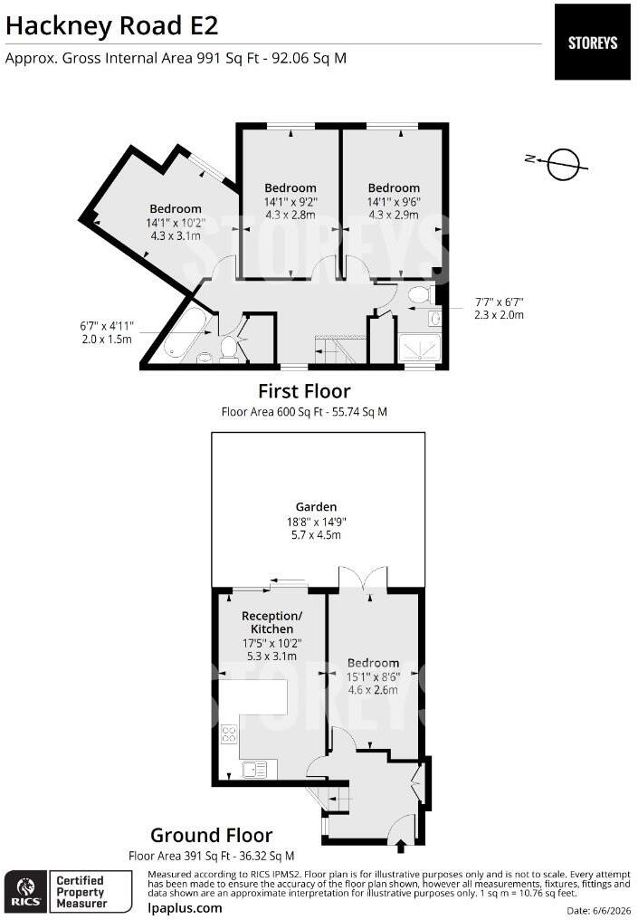 Hackney Road, Shoreditch, London E2 floorplan
