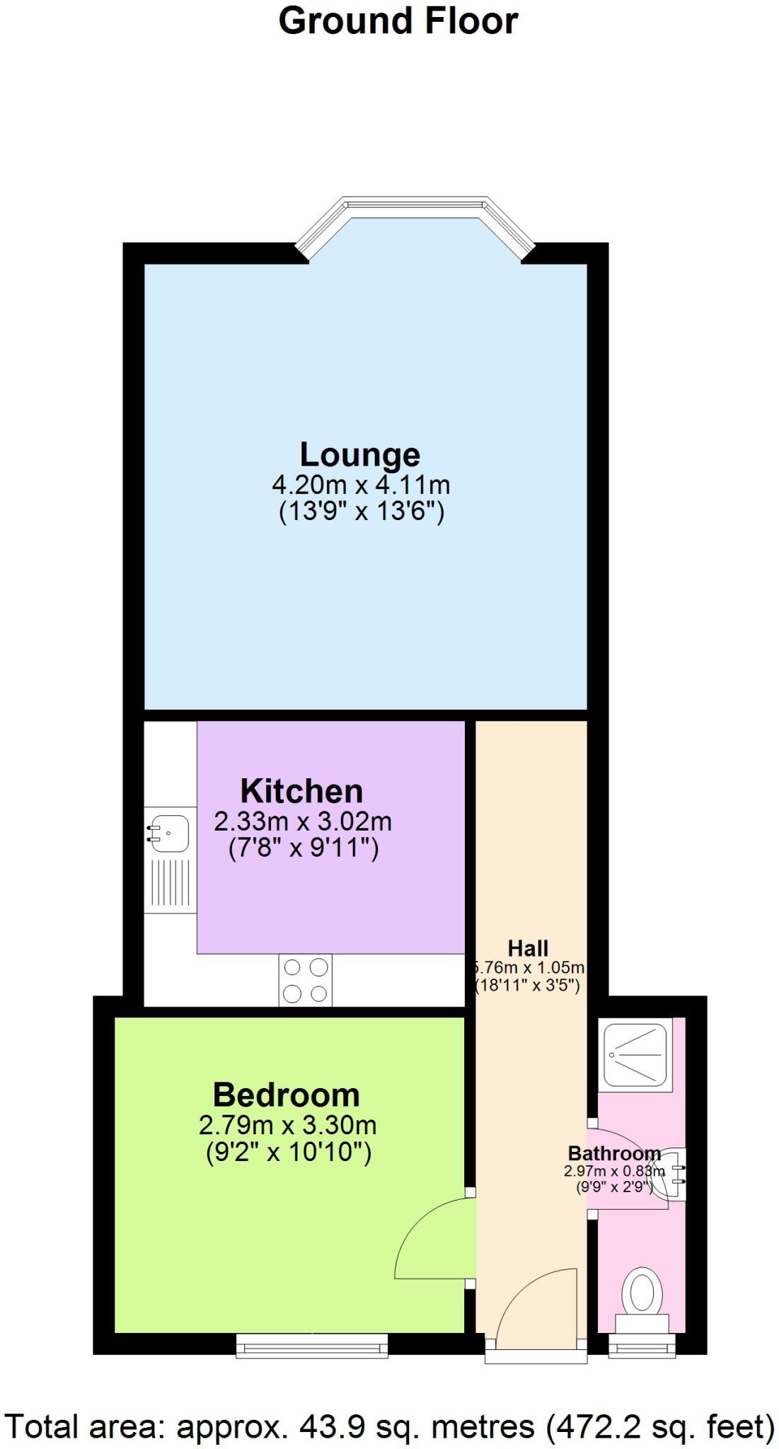 Broadway, Sheerness, ME12 floorplan