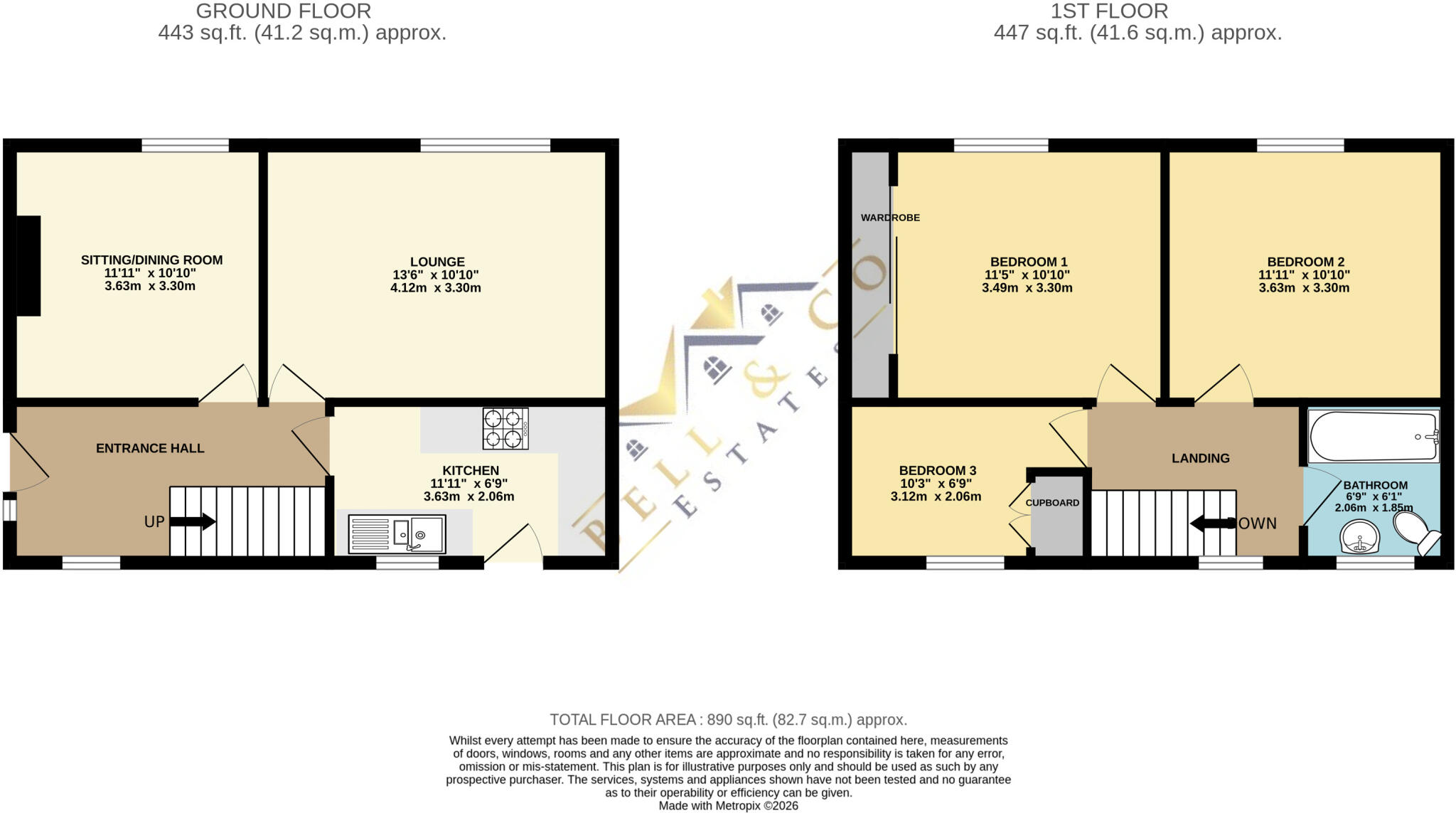 Storth Lane, Kiveton Park, Sheffield floorplan