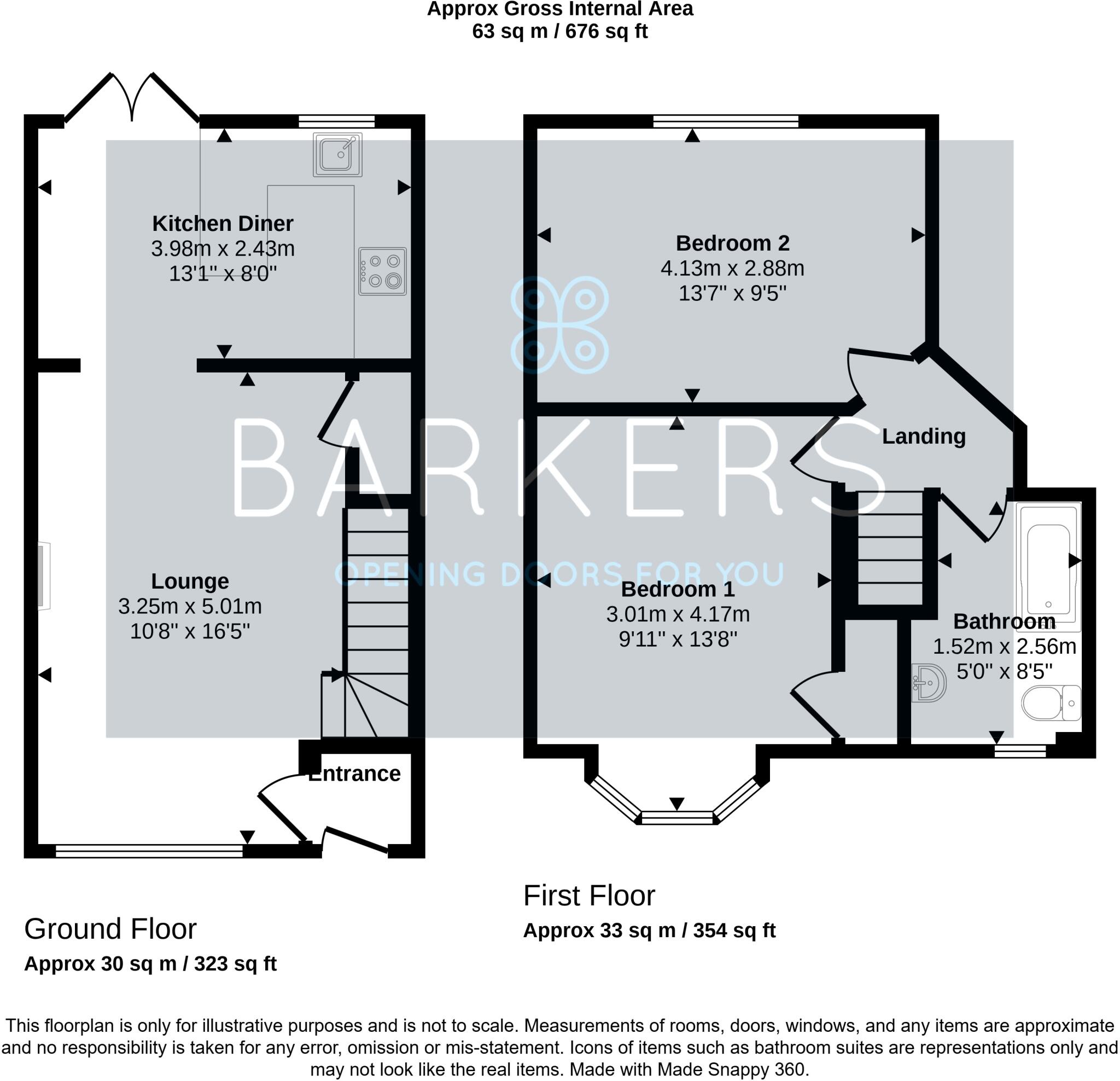 Weavers Croft, Rawfolds, Cleckheaton floorplan