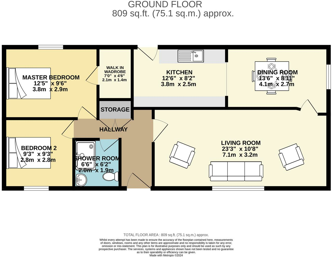Kingsmans Farm Road, Hullbridge, Hockley floorplan