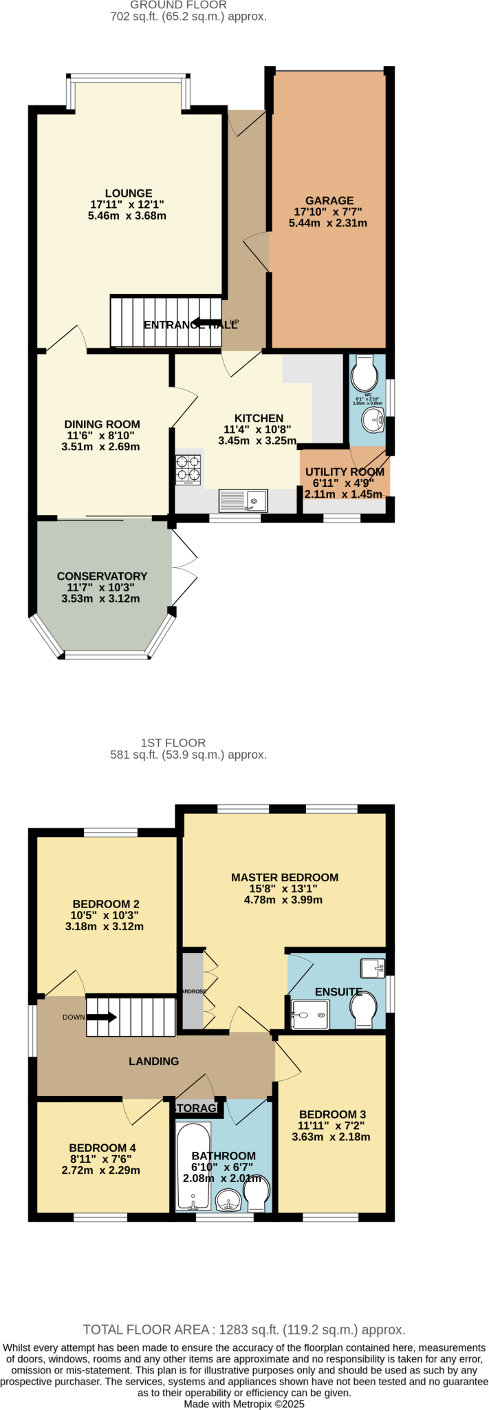 Tremlett Grove, Newton Abbot, TQ12 floorplan