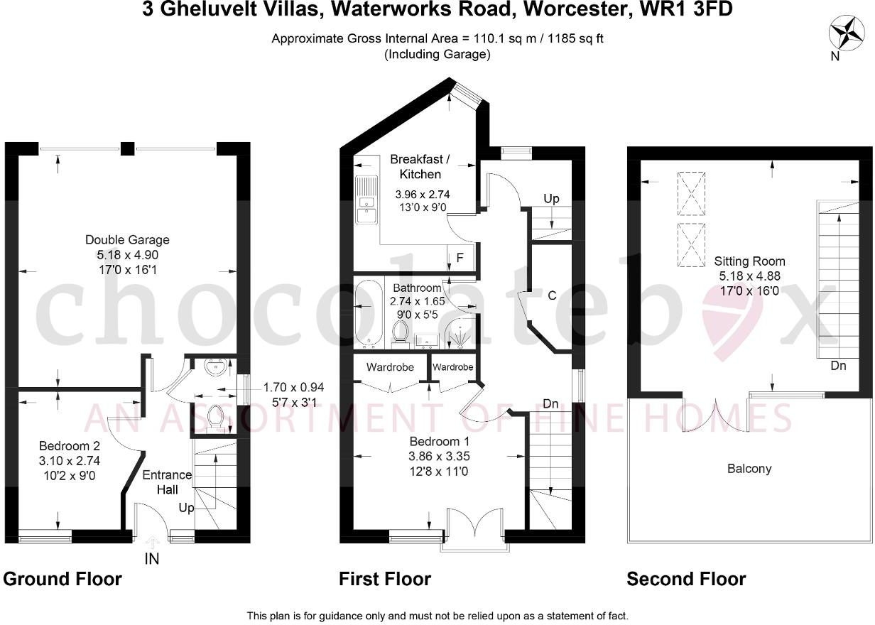 Waterworks Road, Worcester, Worcestershire, WR1 3FD floorplan