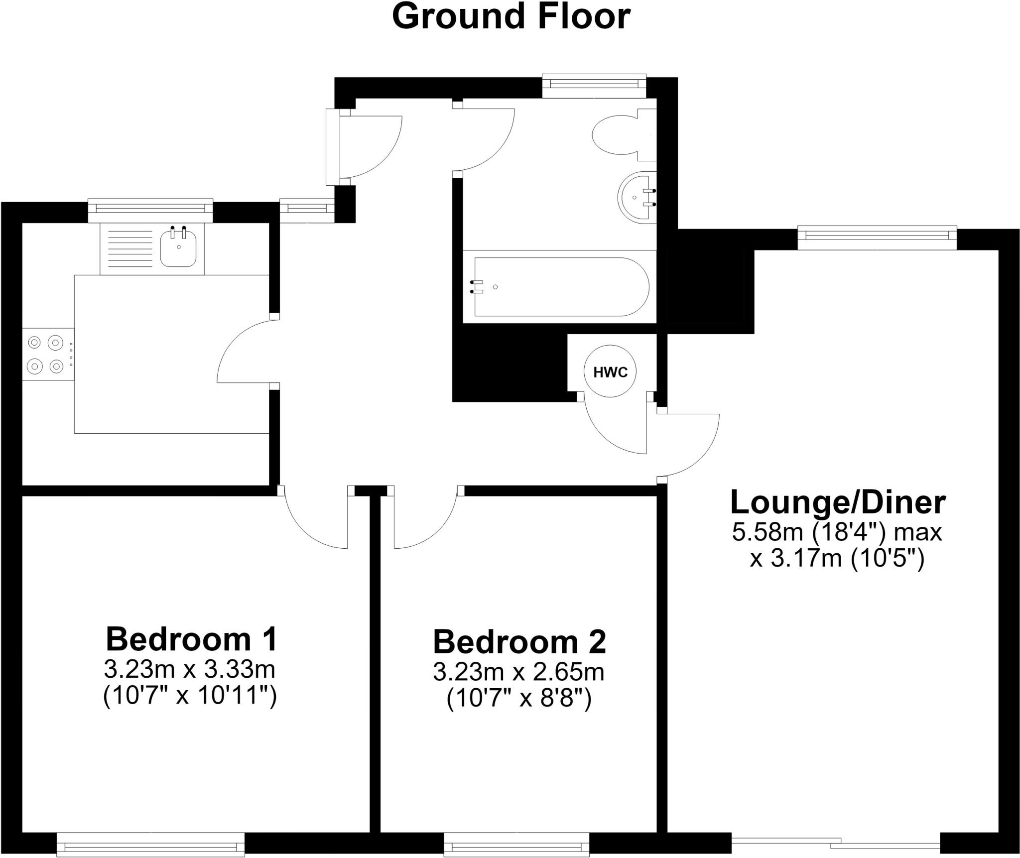 Selbey Close Herne Bay CT6 floorplan