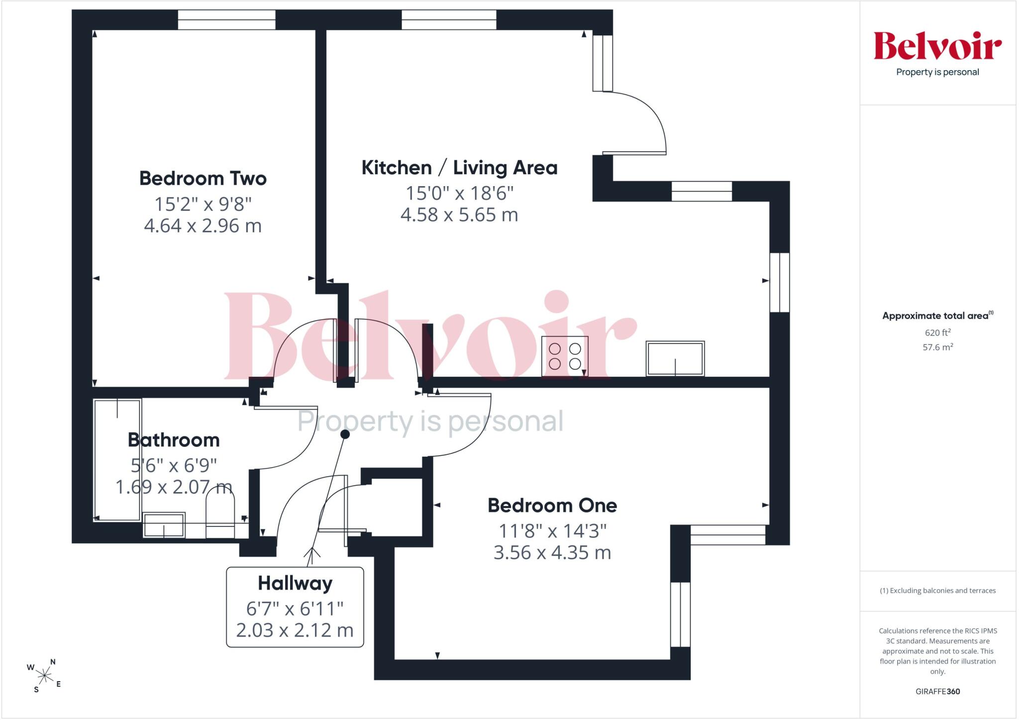 Upton Walk, Ketley, Telford, TF1 floorplan