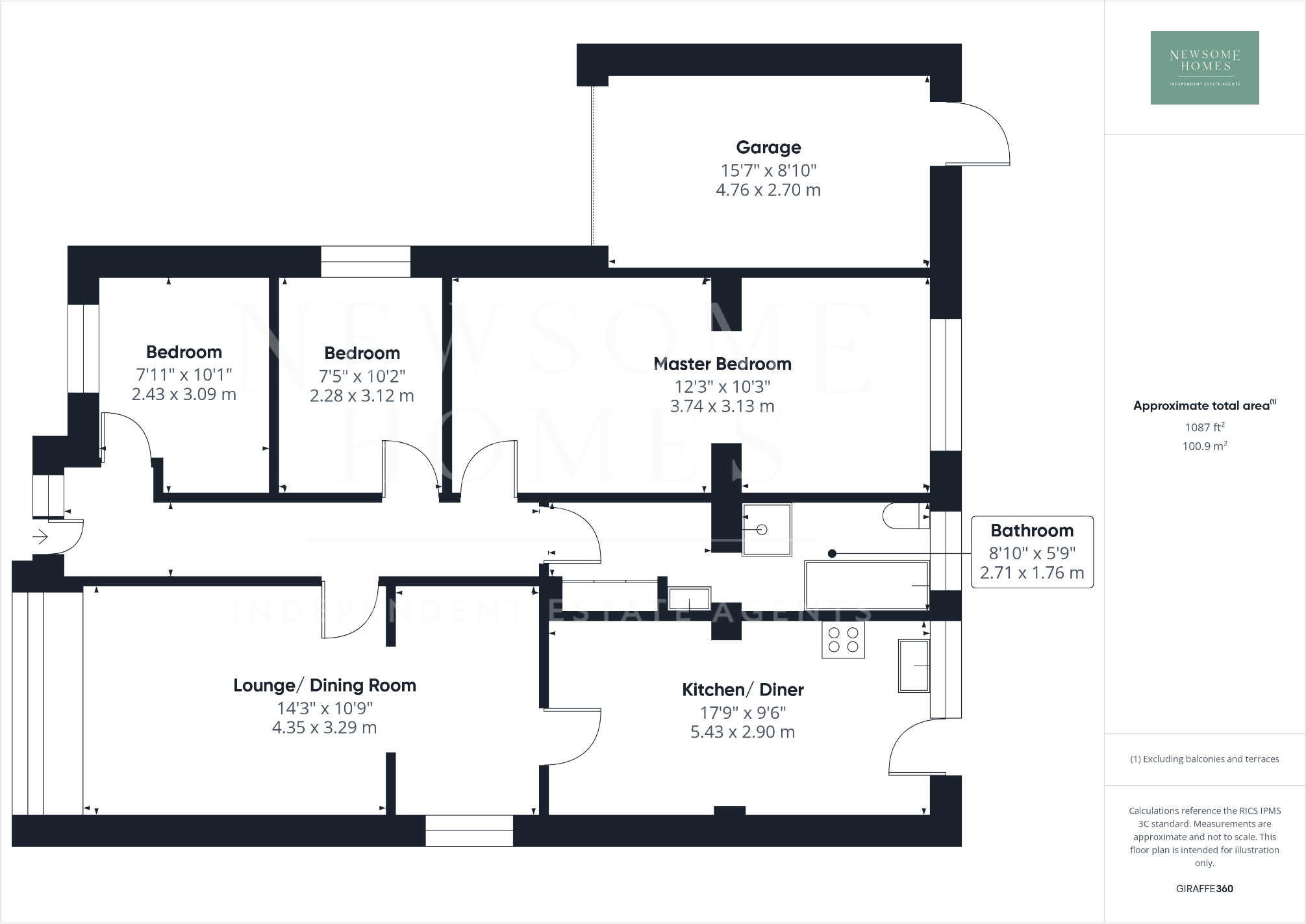 Ffordd Ffynnon, Rhuddlan floorplan