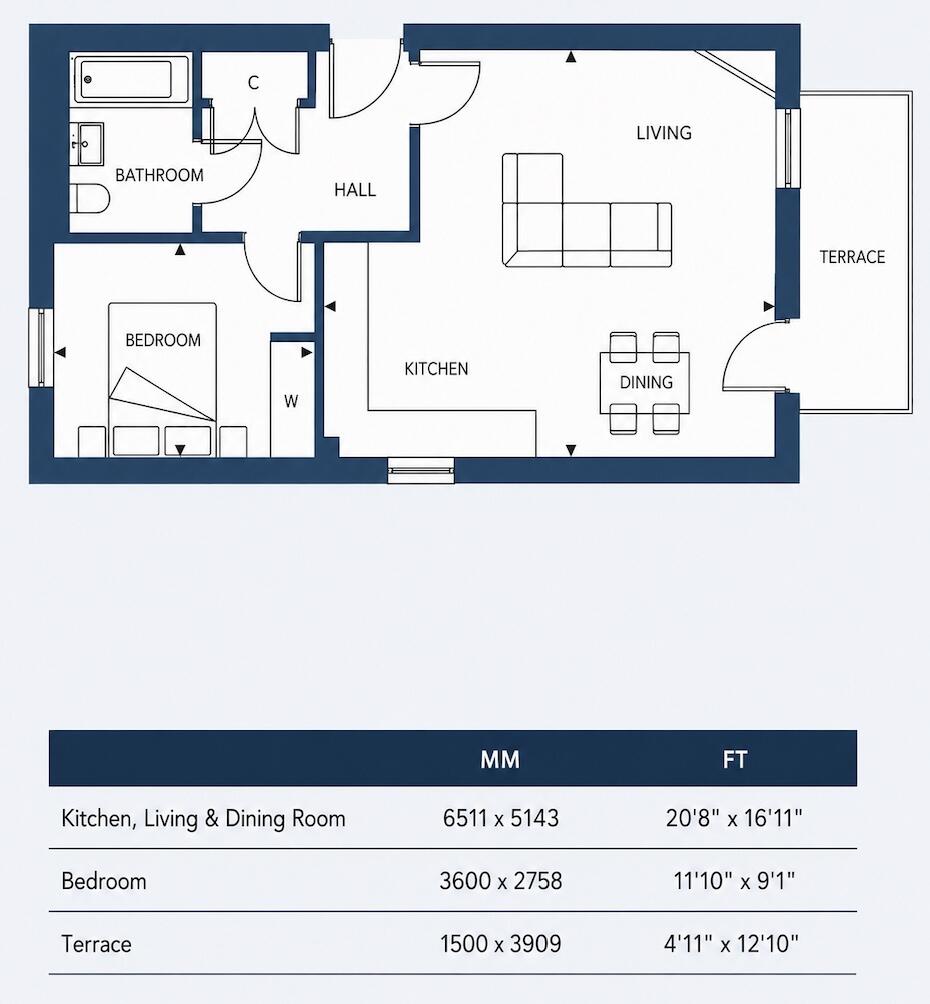 2 Primrose Hill, Crown Street, Brentwood, CM14 floorplan