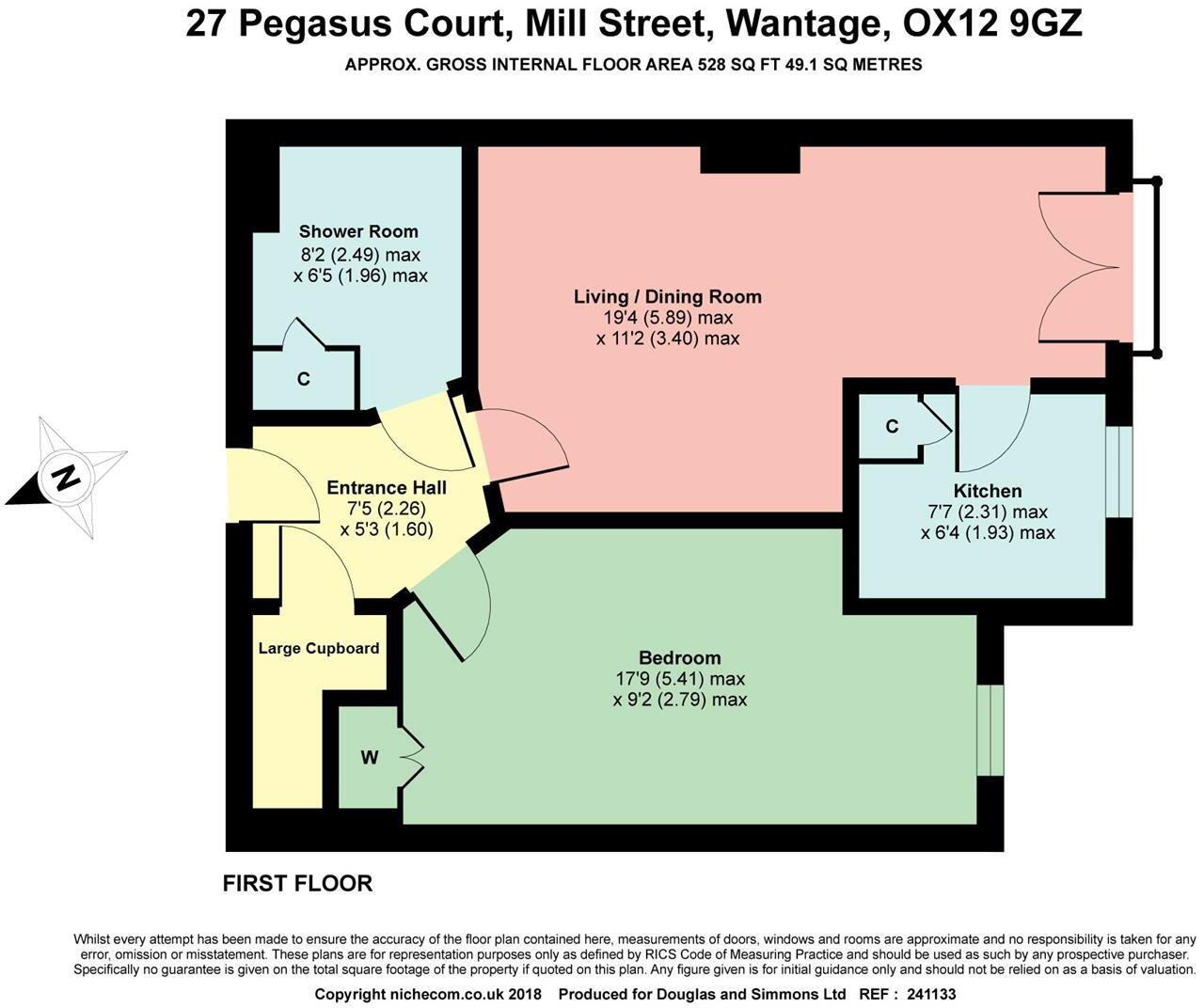 Mill Street, Wantage, Oxfordshire, OX12 floorplan