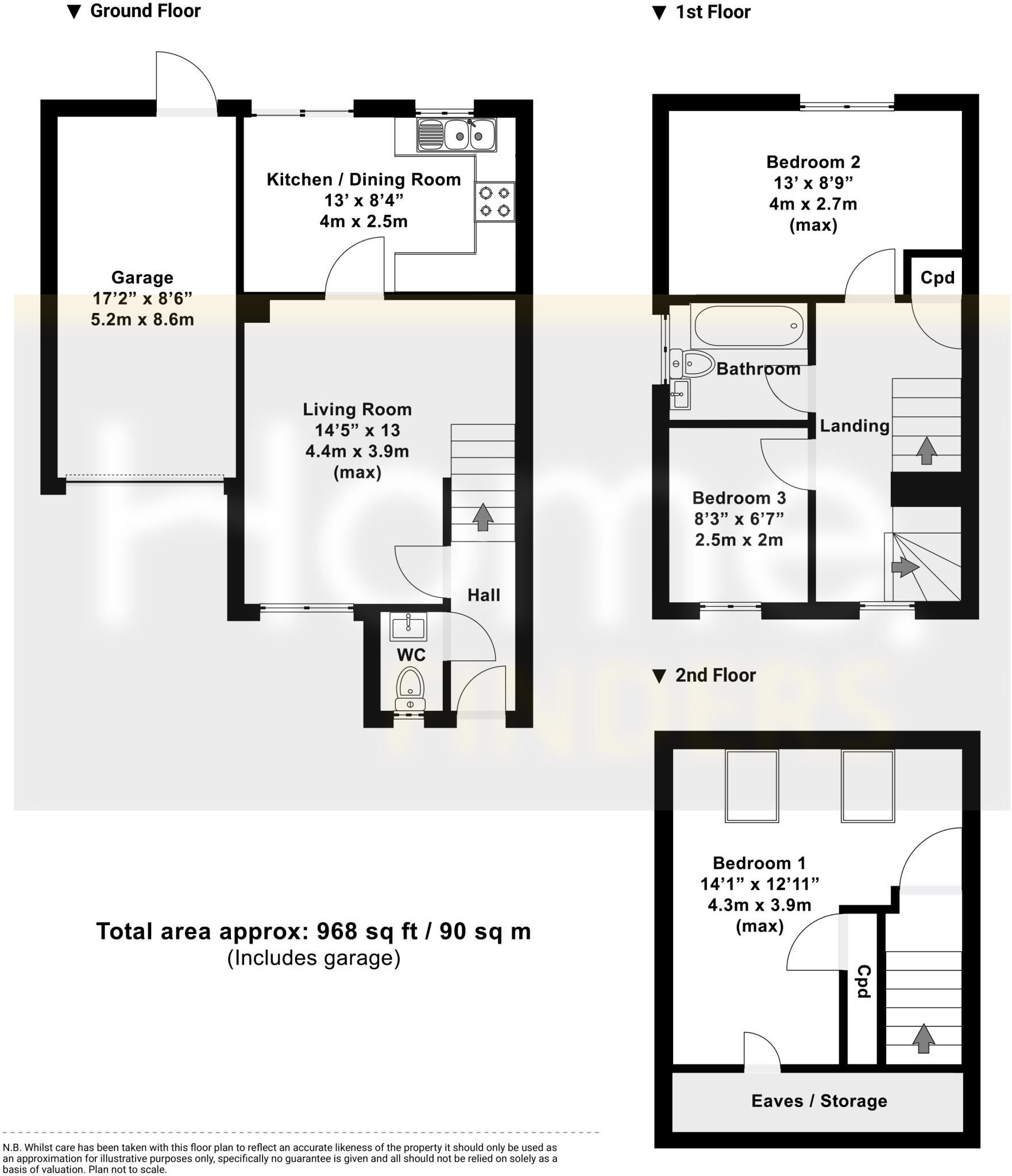Grovely Close, Peatmoor Village, Swindon, Wiltshire, SN5 floorplan