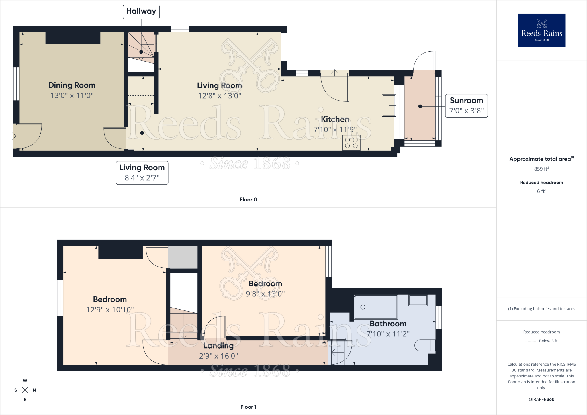 Wales Road, Kiveton Park, Sheffield, South Yorkshire, S26 floorplan