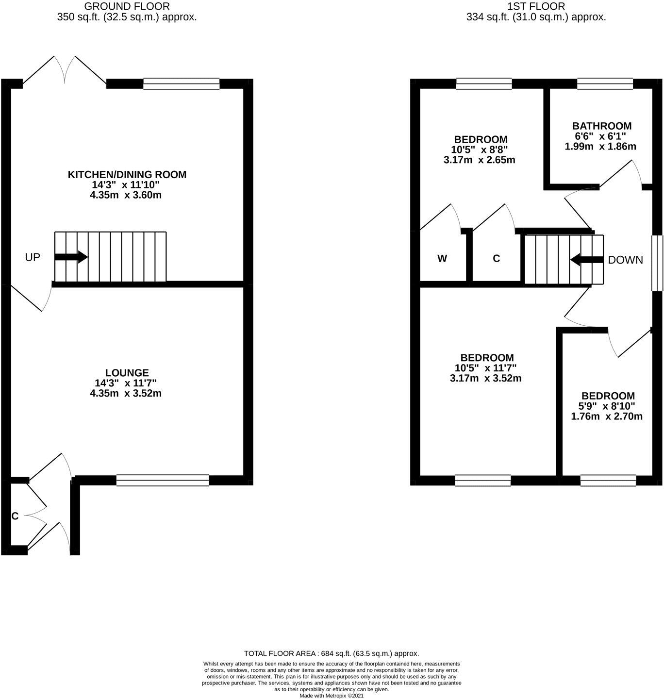 Westerhope Court, Darlington, DL3 floorplan